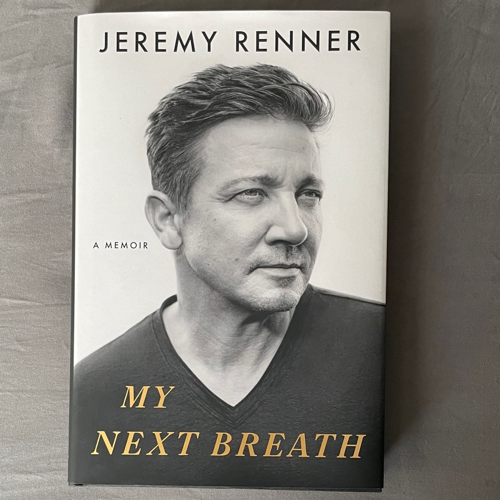 Jeremy Renner 'My Next Breath' Memoir